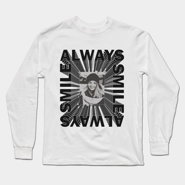 Always Smile Long Sleeve T-Shirt by Firebox store